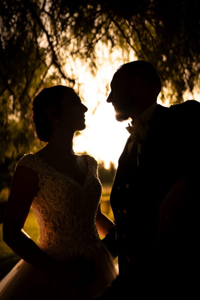 Photographe mariage - Les mariées à contre jour