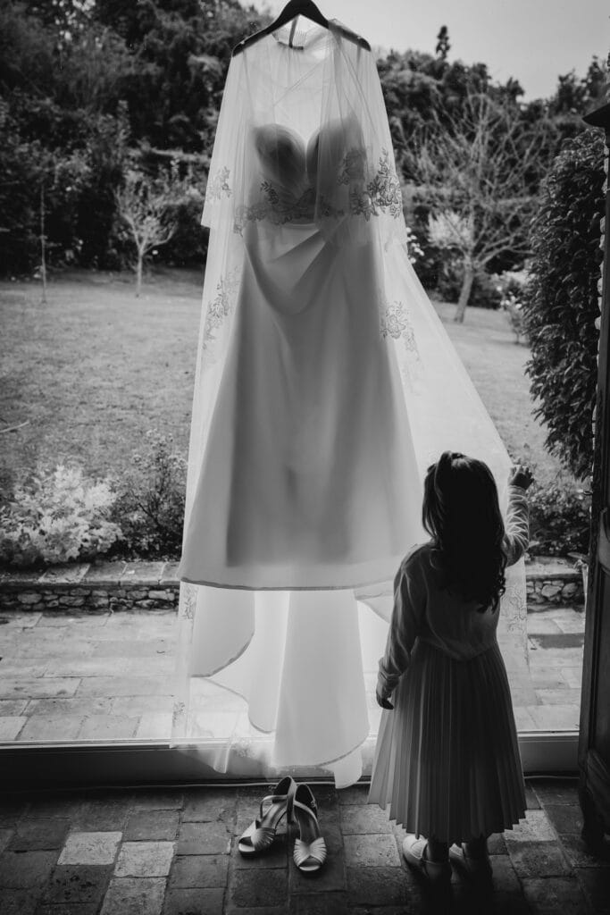 Photographe mariage - Robe de la mariée